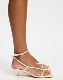 Dazie - Mikayla Strappy Kitten Heels