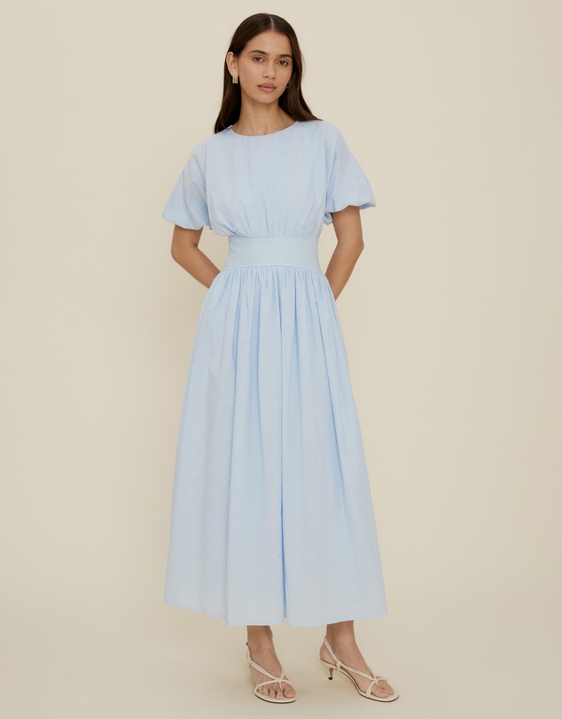 The Fated - Gallery Waisted Midi Dress