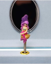 Pink Poppy - Shimmering Mermaid Medium Musical Jewellery Box