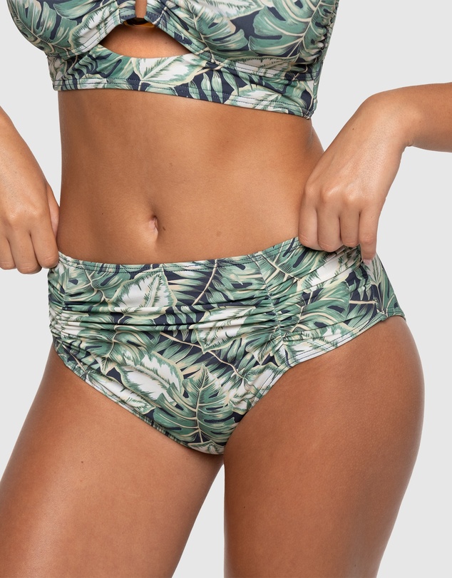 Nip Tuck Swim - Martinique Brigitte Ruched Bikini Pant