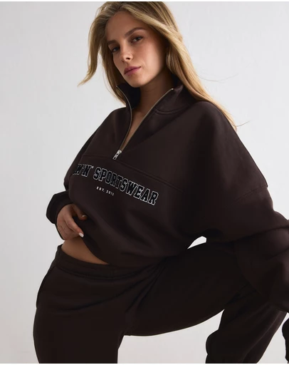 Aim'n - Varsity Sweat Half Zip
