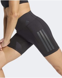 adidas Performance - Optime Workout 3-Stripes Short Leggings Womens