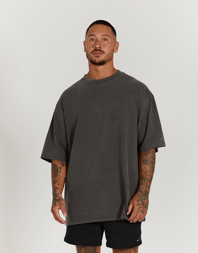 Muscle Republic - Mens Heavy Oversized Tee - Timeless