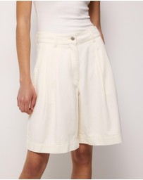 AERE - Clio Denim Shorts