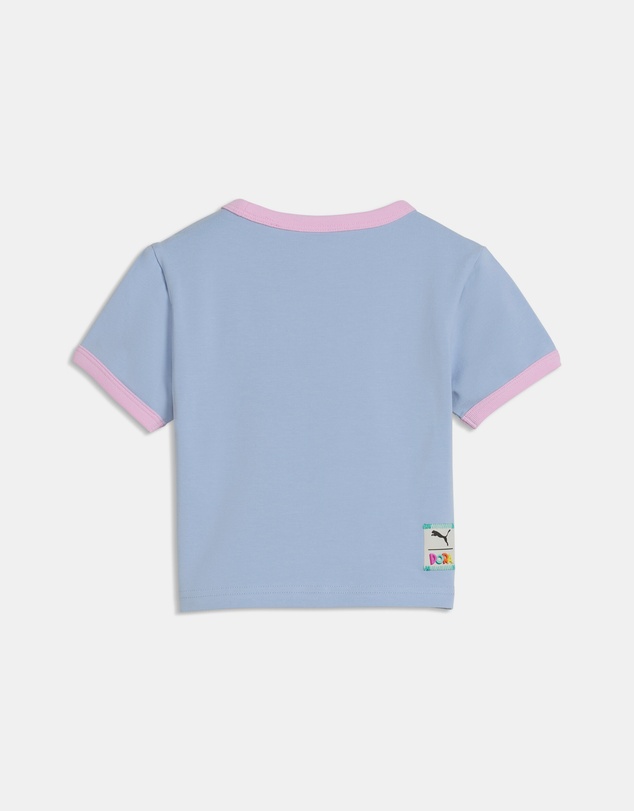 Puma - x DORA THE EXPLORER Slim Ringer Tee - Girls