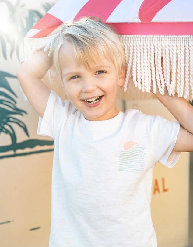 Fox & Finch - Surfs Up Save The Ocean Tee - Kids