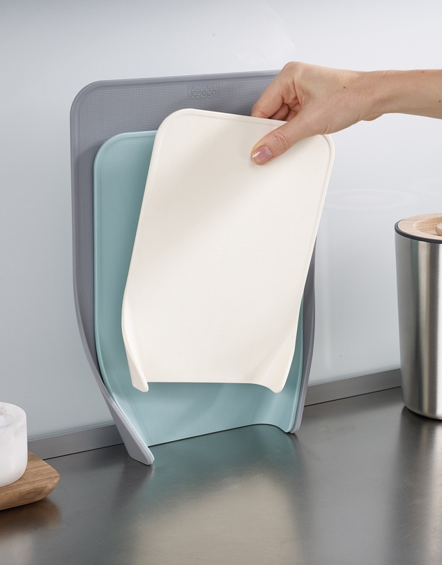 Joseph Joseph - Nest™ Chop 3-piece Grey Chopping Board Set (Opal)