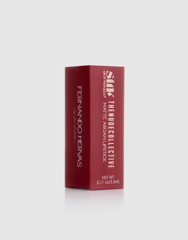 Silk Oil of Morocco - Silk x Fernando Hervas Matte Lipstick - Paquita