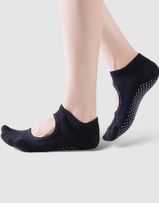 High Heel Jungle - Peek Pilates Yoga Grip Socks - 3 Pack