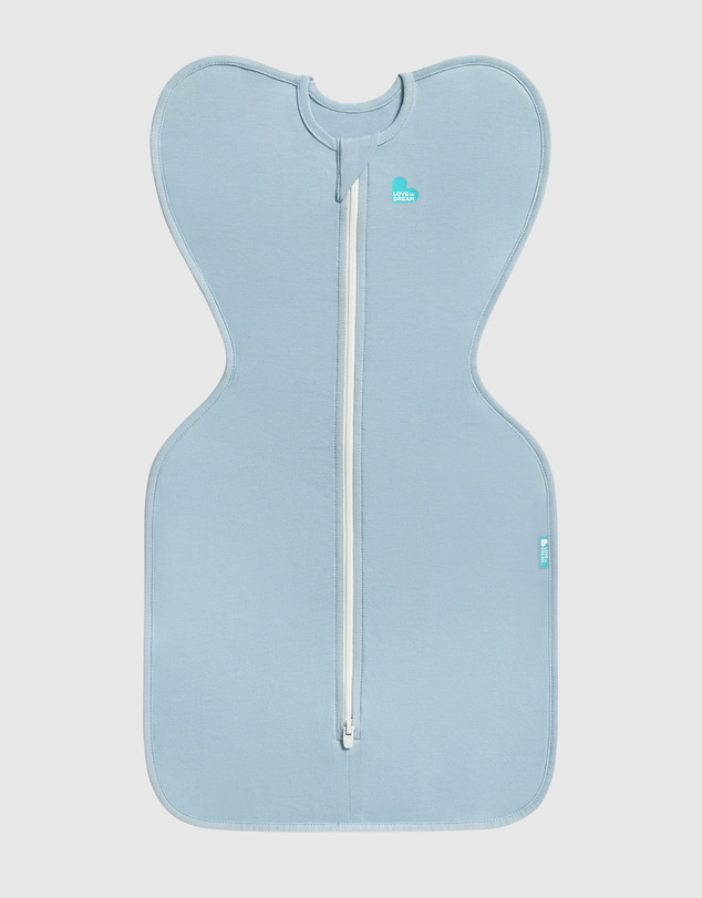 Love to Dream - Swaddle Up™ Original 0.2 TOG Stretch Cotton Soft Blue