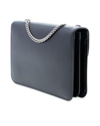 Pre-Loved by Azura Reborn - Pre-Loved Medium Polished Calfskin Dollar Interlocking G Crossbody