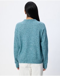 Lindsay Nicholas New York - Varsity Sweater (W Snood)