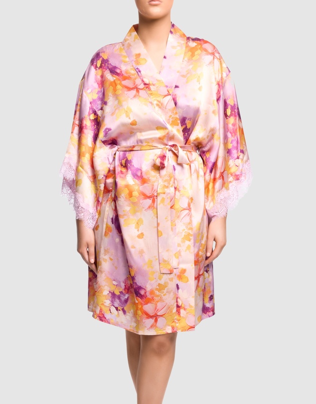 Sainted Sisters - Scarlett Silk Kimono
