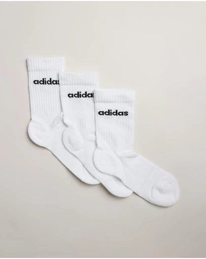 adidas Performance - 3-Pack Linear Crew Socks - Kids