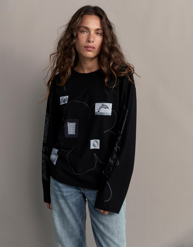 Pinky & Kamal - Field Notes Long Sleeve Top