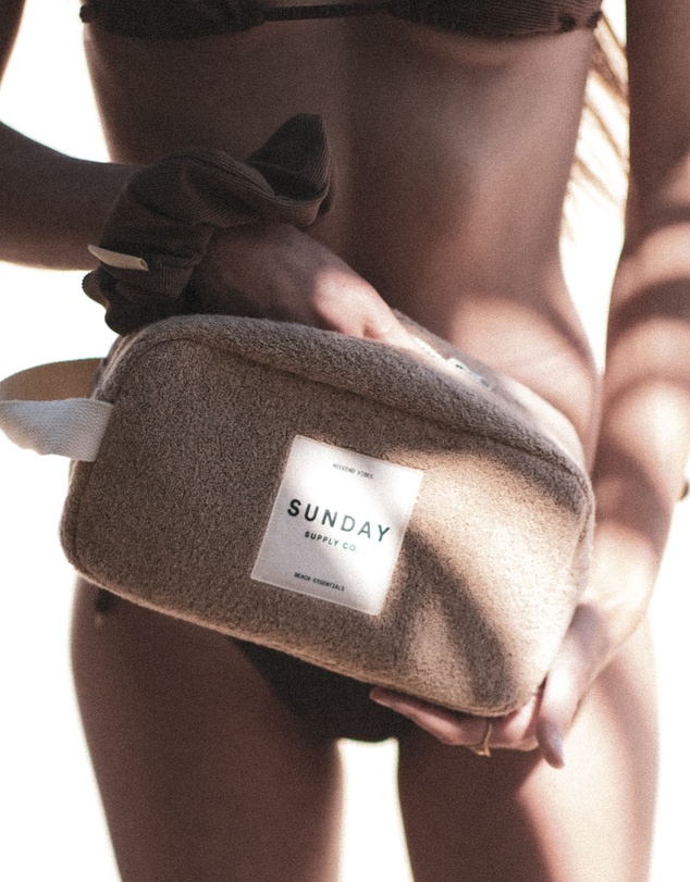 Sunday Supply Co - Husk Towelling Accessories Pouch