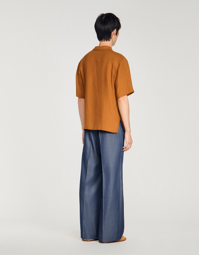 Sandro - Requin Linen Mc Shirt