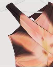 Revibe - Repaired The Wolf Gang Veda Midi Dress - AU 10