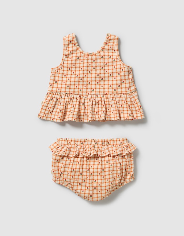 Wilson & Frenchy - Organic Crinkle Ruffle Set - Babies