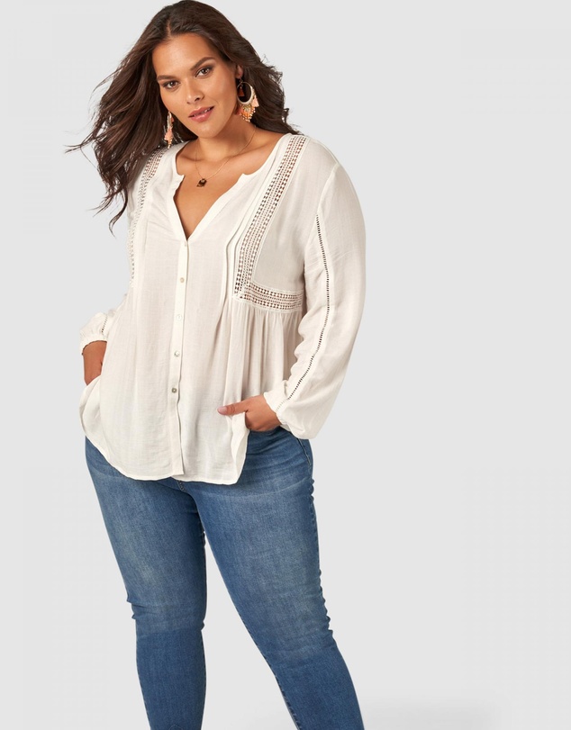The Poetic Gypsy - Bridget Crochet Blouse