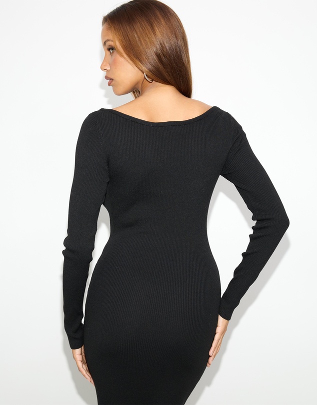 Dazie - Rosaro Knit Maxi Dress