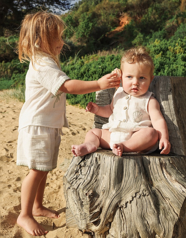Kynd Baby - Romper in Pristine