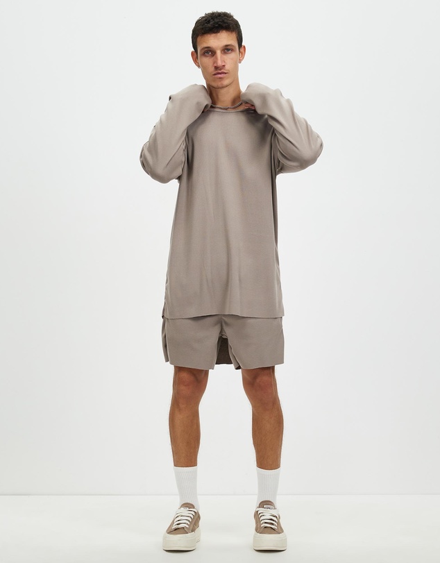 Surrounded By Ghosts - The Fornacite Cotton Rib Shorts