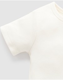 Purebaby - Short Leg Overall Set -Kids-Babies