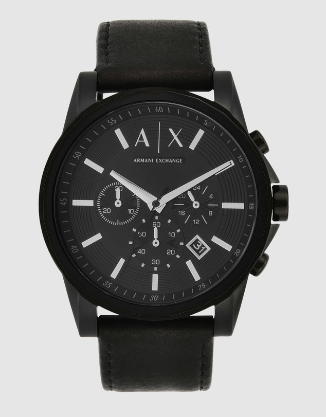 Armani Exchange - Black Chronograph Watch AX2098