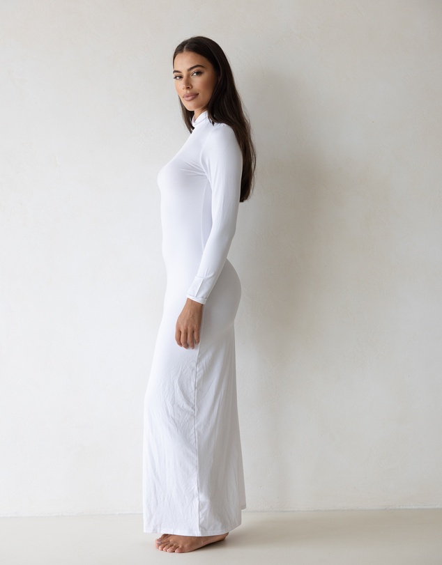 Mod Squad - Luxe Long Sleeve Slip Dress Base Layer