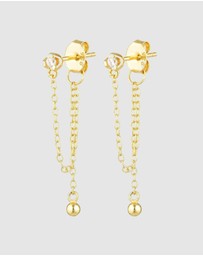 HOUSE OF SLANI - Alune Chain Stud Earrings
