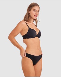 Bras N Things - Sexy Basics Push Up Mystic - Black