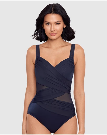 Miraclesuit Swimwear  - Network Madero DD Cup Underwired One Piece Shaping Swimsuit