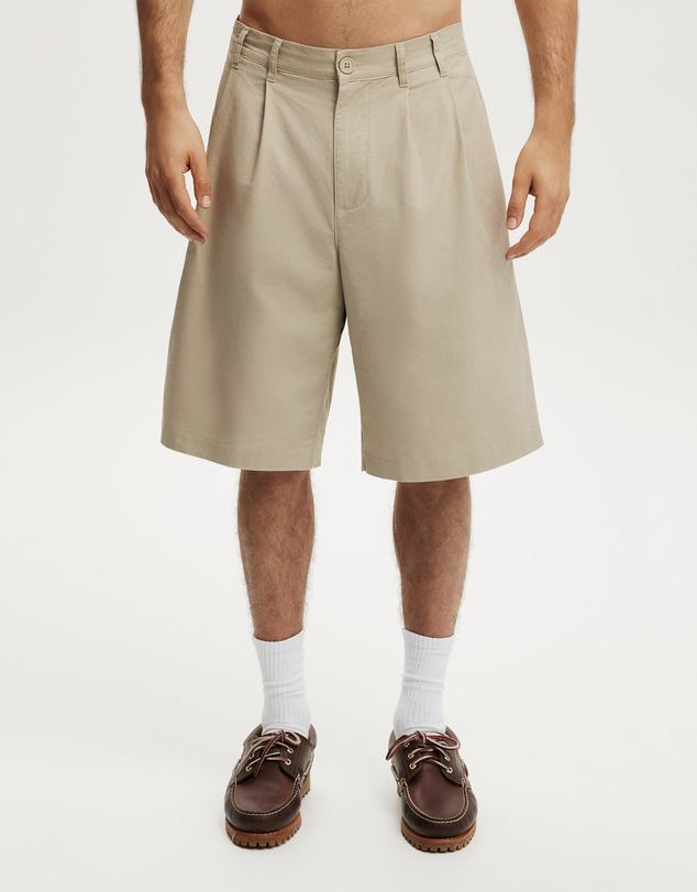 Cotton On - Super Baggy Pleated Short