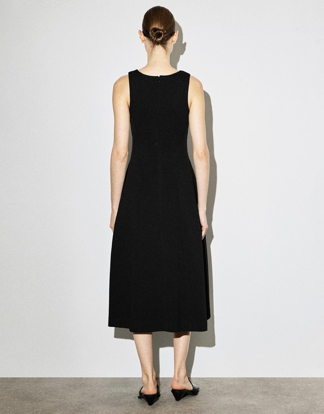 COS - Sculpted Cotton Midi Dress