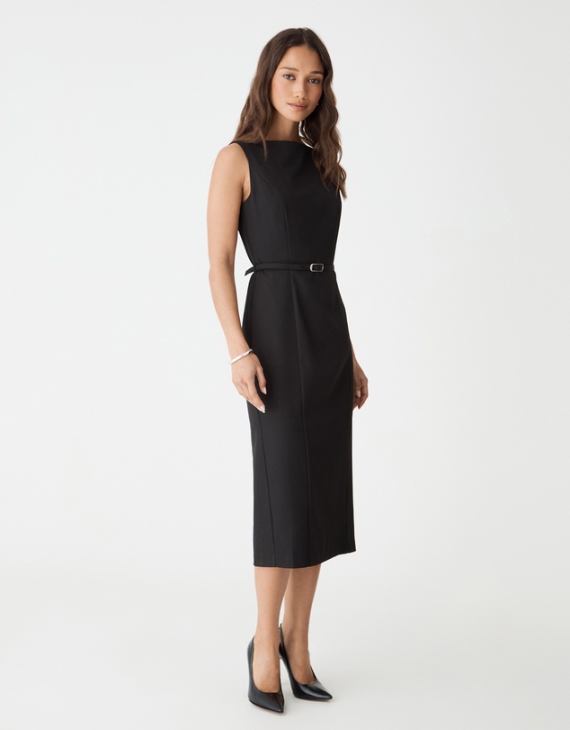 Forcast - Mila Pencil Midi Dress