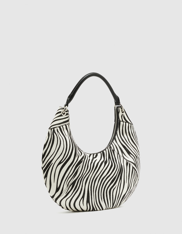 Nakedvice - The Hughes Zebra Print Bag