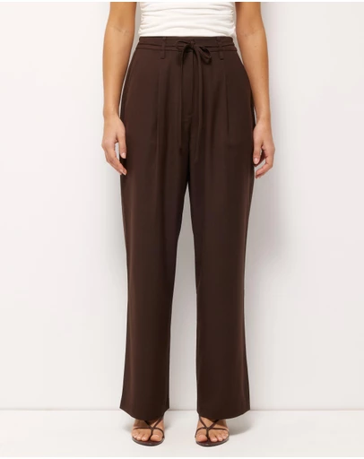 AERE - Bailey Tie Front Pants