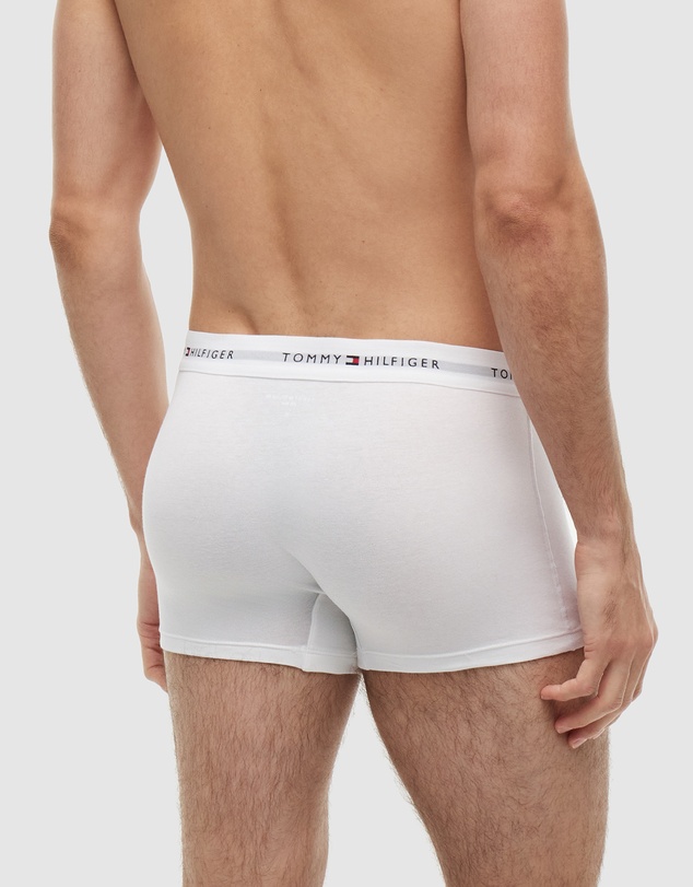 Tommy Hilfiger - 3-Pack Signature Repeat Logo Waistband Trunks