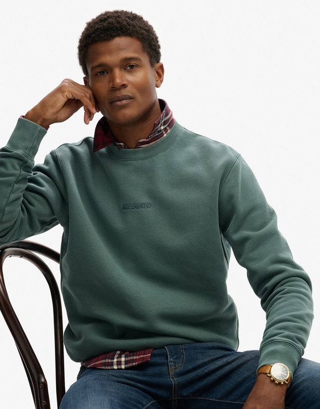 Superdry - Micro Logo Crew