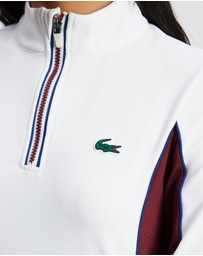 Lacoste - Heritage Quarter Zip Sweat