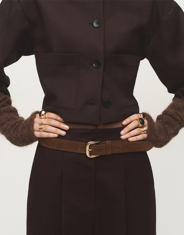 M.N.G - Cropped Jacket With Pockets