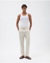 AERE - Euro Resort Linen Pants