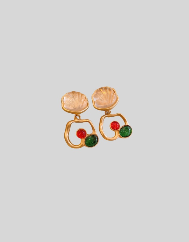 KAJA Clothing - Shell earrings