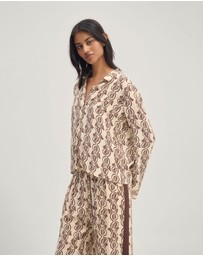Oxford - Poppy Printed Shirt