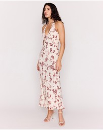 MINKPINK - Anaise Halter Maxi Dress