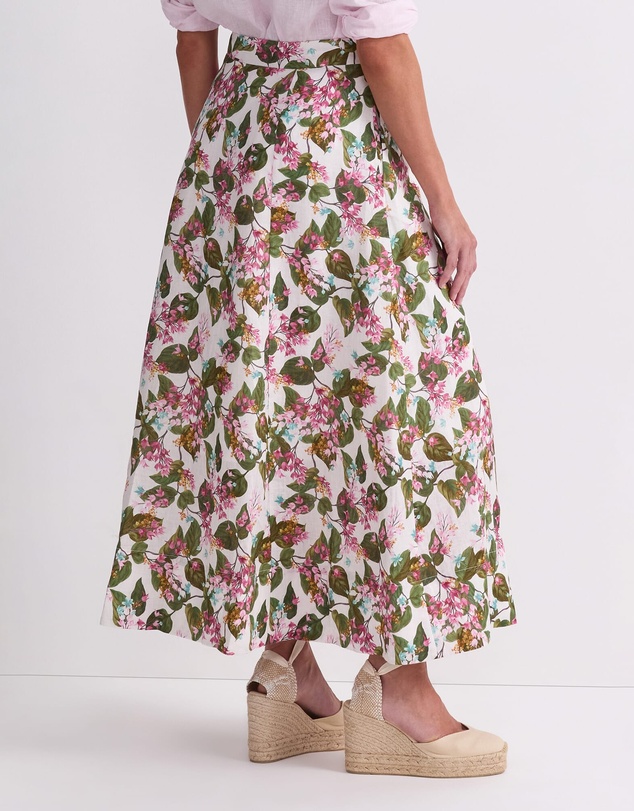 Sportscraft - Osterley Linen Liberty Skirt