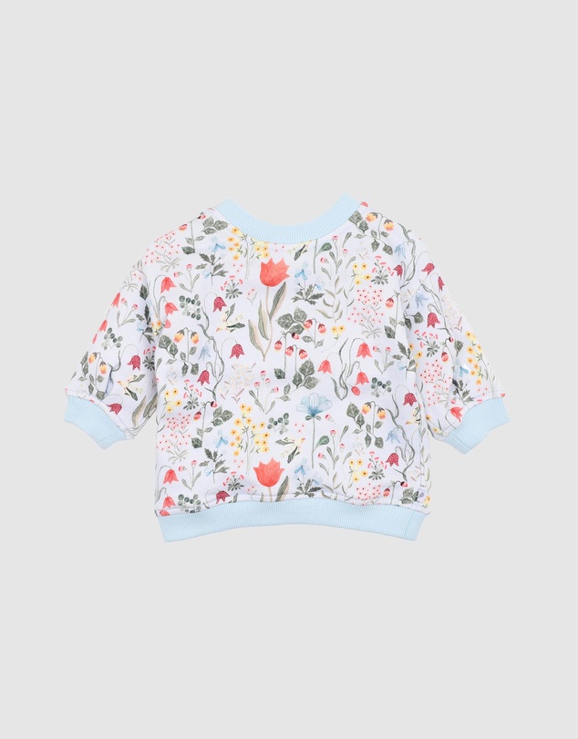 Fox & Finch - Botanica Print Sweatshirt - Babies
