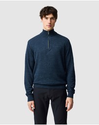 Rodd & Gunn - Fortrose 1/4 Zip Knit