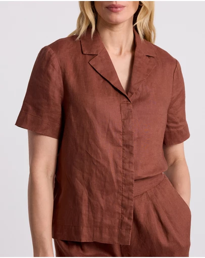 David Lawrence - Leslie Linen Shirt
